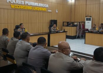 Polres PurbaIingga Gelar Tactical Wall Game, Pengamanan Big Iftar Ramadan dan Pemecahan Rekor MURI