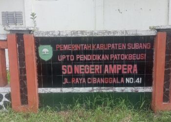 Kepala SD Negeri Ampera Patokbeusi Kabupaten Subang Diduga Korupsi Dana BOS Thn 2024-2023 Rp.518 Juta lebih