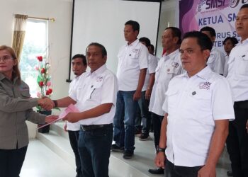 Sah! SMSI Tapanuli Utara Dilantik, Darwin Nainggolan Jabat Ketua, Periode 2025-2028