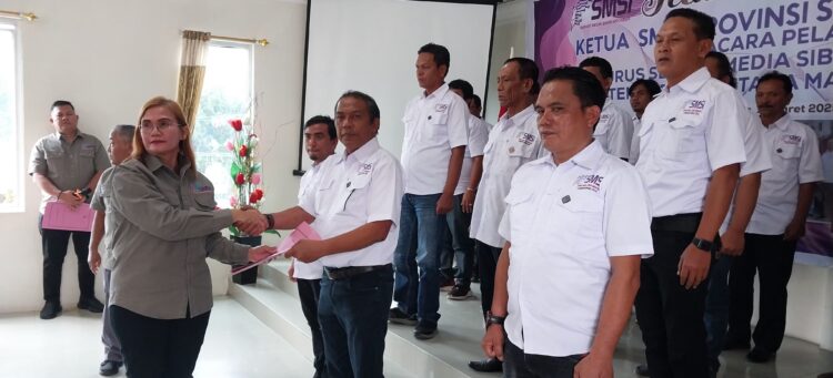 Sah! SMSI Tapanuli Utara Dilantik, Darwin Nainggolan Jabat Ketua, Periode 2025-2028