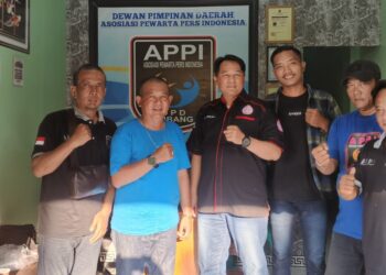 H.Yunus Baihaqie Ketua DPW APPI Jawa Barat Berkunjung  Ke DPD APPI Kab Subang