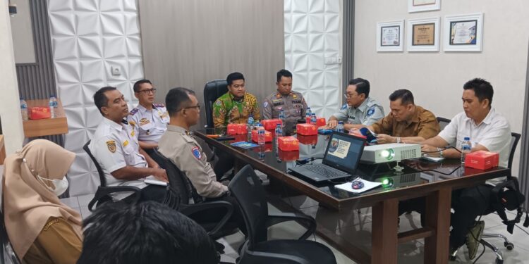 Satlantas Polres Gresik Bersinergi Lima Pilar Keselamatan Lalu Lintas, Penanganan Titik Rawan Kecelakaan