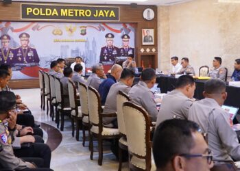 Kapolda Metro Gelar Rakor, Pastikan Peringatan Hari Buruh Berjalan Lancar dan Aman
