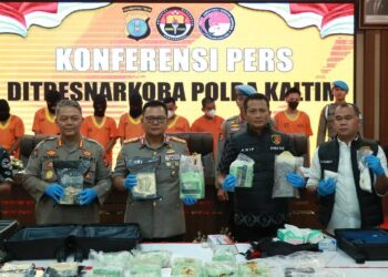 Polda Kaltim Ungkap Peredaran Narkoba di Samarinda-Balikpapan, 8 Orang Jadi Tersangka