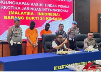 Polisi Gagalkan Peredaran 24 Kg Sabu di Palu, 3 Pelaku Ditangkap