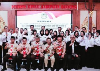 Sekda Agus Buka Pelatihan Kepemimpinan Pegawai di Lingkungan Kabupaten Banyumas