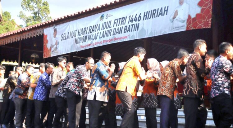Sekda Banyumas Pimpin Apel Perdana Pasca Libur Lebaran