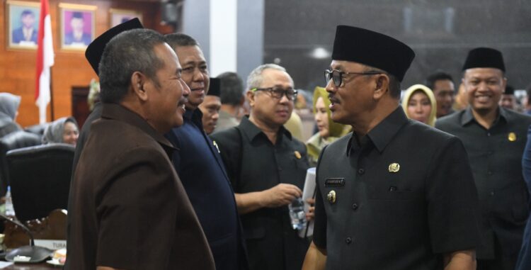 Wabup Syaefudin Sampaikan Jawaban Bupati Atas Pandangan Umum Fraksi DPRD Terhadap 3 RAPERDA