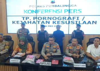 Polres Purbalingga Ungkap Kasus Pornografi