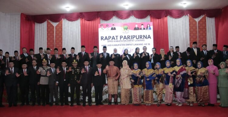 Kabupaten Empat Lawang Peringati Hari Jadi ke-18 dengan Rapat Paripurna Istimewa DPRD