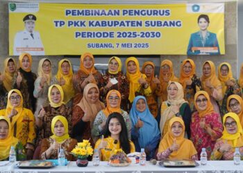 Ketua Bersama Wakil Ketua TP PKK Hadiri Pembinaan Pengurus TP PKK Kab Subang