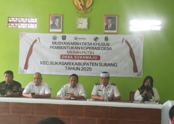 Pemerintah Desa Sukamaju Adakan Musdes Pembentukan Koperasi Kerah Putih