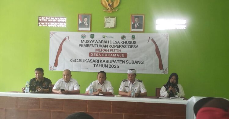 Pemerintah Desa Sukamaju Adakan Musdes Pembentukan Koperasi Kerah Putih
