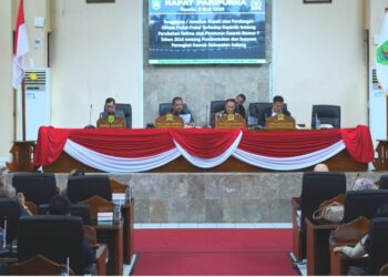 Wakil Bupati Subang Sampaikan Tanggapan Eksekutif Dalam Rapat Paripurna