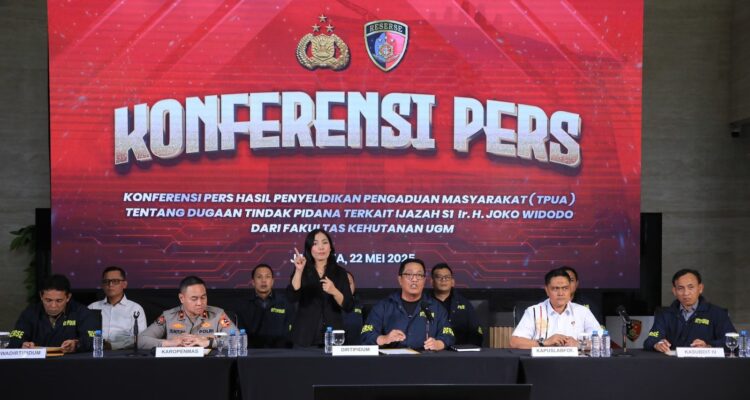 Polri Tegaskan Ijazah Jokowi Asli dan Sah, Tidak Ditemukan Unsur Pidana