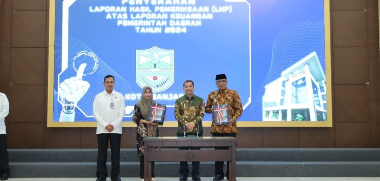 16 Kali Secara Berturut – turut Peraih Tertinggi se Jawa Barat, Pemkot Banjar Meraih Opini WTP