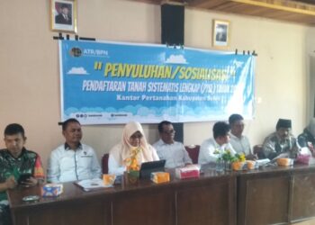 Penyuluhan Dan Sosialisasi Program PTSL Oleh Kantor ATR/BPN Kabupaten Solok di Nagari Koto Sani, Masyarakat Sambut Baik Serta Antusias