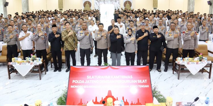 Gelar Silaturahmi Dengan Perguruan Silat se-Jateng, Kapolda Jateng Ajak Perguruan Silat Peringati 1 Suro dengan Kegiatan Positif