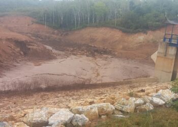 Mega Proyek 20 M lebih, Pembangunan Embung Batang Binguang Sia – sia Tidak Berfungsi, Eembung Bocor, Masyarakat Desa APH Untuk Mengusutnya