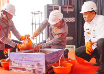 Kapolri Groundbreaking 24 SPPG Jateng, Dukung Penuh Program MBG