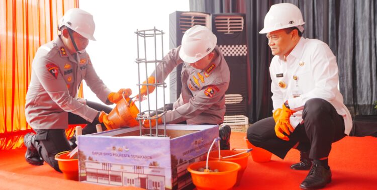 Kapolri Groundbreaking 24 SPPG Jateng, Dukung Penuh Program MBG