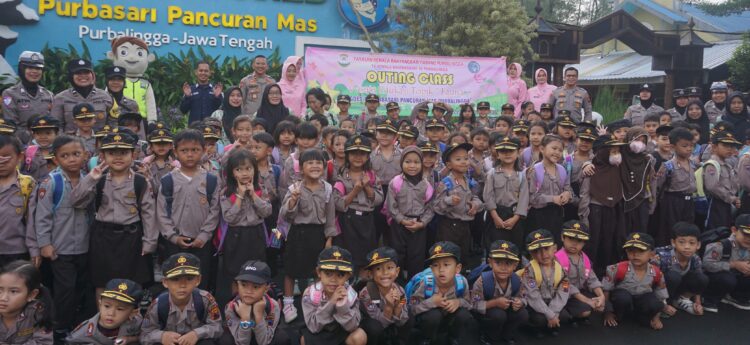 Hari Bhayangkara Ke-79, Polres Purbalingga Gelar Wisata Edukasi dan Pemeriksaan Kesehatan Anak