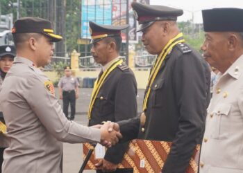 Kapolres Purbalingga Pimpin Upacara Sertijab, Kenaikan Pangkat, Purnabakti dan Pemberian Penghargaan