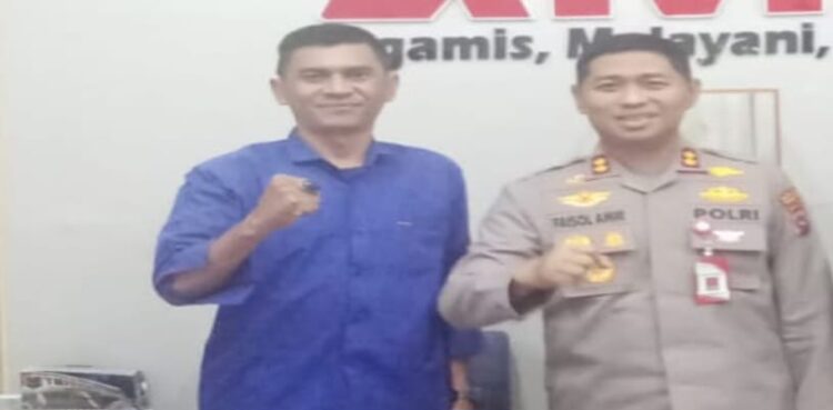 Kapolres Padang Pariaman AKBP.Ahmad Faisol Amir,SIK.,M.Si Bantah Isu Hilangnya BB Tambang Ilegal