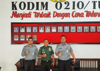 Kunjungi Kodim 0210/TU dan Polres Taput, Karutan Tarutung : “Perkuat Sinergi dalam Peningkatan Keamanan dan Ketertiban”