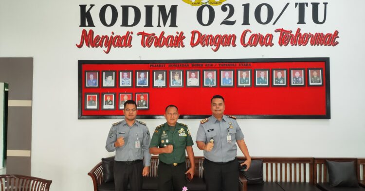 Kunjungi Kodim 0210/TU dan Polres Taput, Karutan Tarutung : “Perkuat Sinergi dalam Peningkatan Keamanan dan Ketertiban”