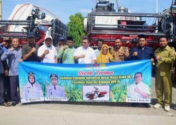 Tiga Poktan di kabupaten Mesuji Terima Alsintan