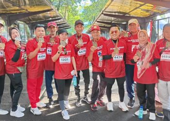 DPC.PDI Perjuangan Kota Banjar Sinergi Ikuti Soekarno Fest, melalui Giat Soekarno Run 2025, Menyusuri Sejarah Sang Proklamator