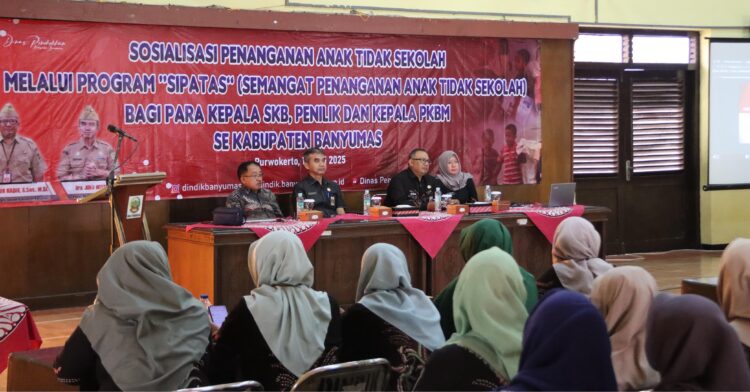 Program SIPATAS, Percepat Penanganan Anak Putus Sekolah