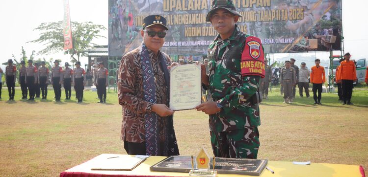 TMMD Sengkuyung Desa Pasinggangan Ditutup, Seluruh Target Tercapai