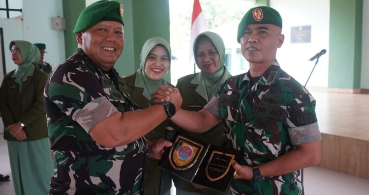 Dandim 0402/ OKI Pimpin Acara Sertijab PAMA