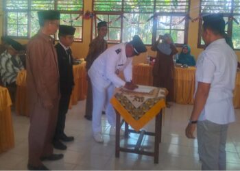 Pelantikan Sertijab, Pejabat Wali Nagari Koto Sani Dari Erinal Dianto ke Pj.Wali Nagari Jasman, S.Ag, Berjlan Baik dan Lancar