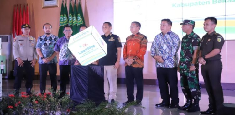 Wagub Bekasi Luncurkan Logo Hari Jadi Kabupaten Bekasi Ke- 75, Simbol Semangat Bangkit, Maju, Sejahtera