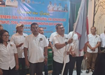 Secara Aklamasi Alfonso Situmorang Terpilih Kembali Pimpin PWI Bonapasogit