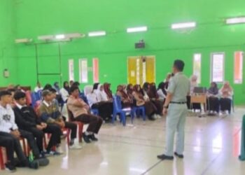 Jasa Raharja Solok dan Satlantas Gelar Sosialisasi Keselamatan Lalu Lintas di SKB Kota Solok
