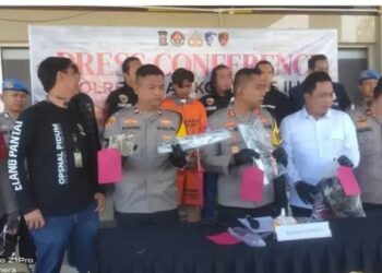 Sat Reskrim polres OKI Polda Sumsel, Berhasil Menangkap Pelaku Pembunuhan Wanita Warga Tanjung Rancing