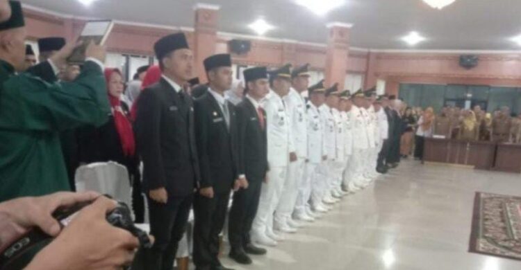 Bupati OKI Lantik Pejabat Administrasi dan Pejabat Fungsional