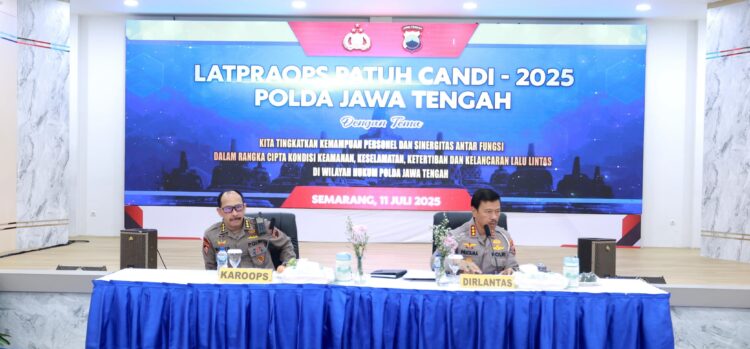 Polda Jateng Siap Gelar Ops Patuh Candi Selama 14 Hari Secara Humanis dan Profesional