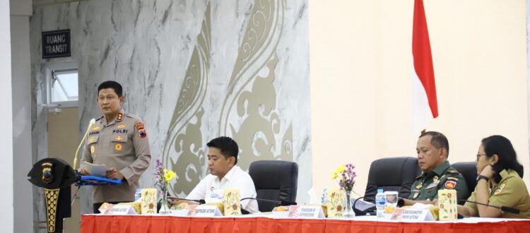 Polda Jateng Gelar Rakor Lintas Sektoral untuk Perkuat Sinergi Penanggulangan Konflik di Jawa Tengah