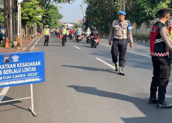 Enam Hari Pelaksanaan Operasi Patuh Candi 2025, Polda Jateng Catat 27 Ribu Pelanggaran Lalu Lintas