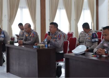 Sat Lantas Polres Solok Gelar Analisa dan Evaluasi Terkait Pelaksanaan Tugas