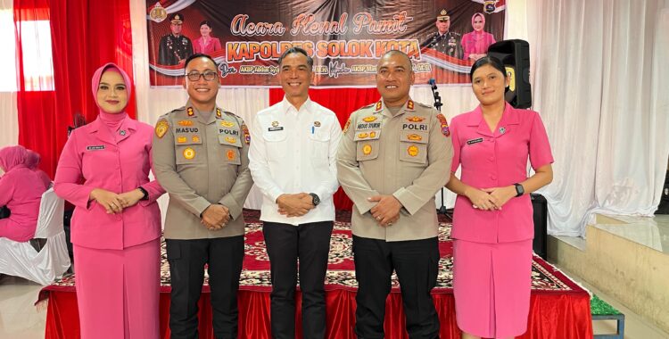 Kenal Pamit Kapolres Solok Kota Berlangsung Penuh Kehangatan