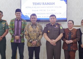 Temu Ramah Bupati Solok dengan Kepala Kejaksaan Negeri Solok yang Baru