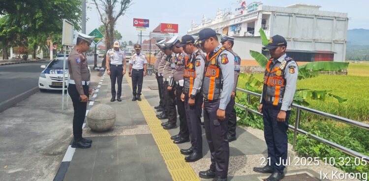 Operasi Patuh Singgalang 2025 Polres Solok Kota Berakhir, 231 Tilang dan Dua Kasus Laka Lantas