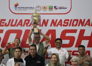 Jura Umum Kejurnas SQUASH 2025 Kabupaten Bekasi Sumbang Prestasi Gemilang