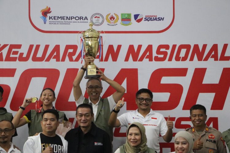 Jura Umum Kejurnas SQUASH 2025 Kabupaten Bekasi Sumbang Prestasi Gemilang